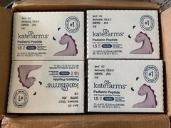 Kate Farms Pediatric Peptide 1.5 Vanilla 4 Case 12 × 8.45oz • Exp 02/27 • Sealed