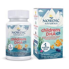 Nordic Naturals Children’s DHA Xtra, Berry Punch – 90 90 Count (Pack of 1)