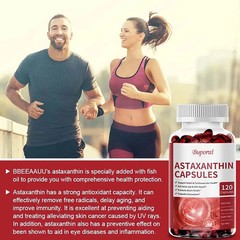 Astaxanthin 240pcs, Supports Eye & Skin Health, Promote Cardiovascular Health