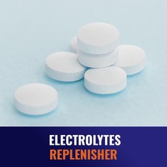Electrolyte Replenisher Sodium Chloride 1000mg – 365 Tablets, 2 Bottles, Non-GMO