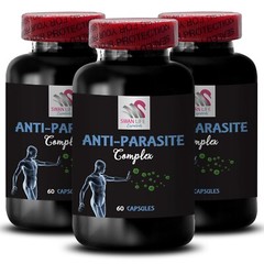 Daily Refreshment – ANTI-PARASITE COMPLEX – Herbal Flow 3 Bottles 180 Capsules