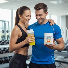 Electrolyte Complex Hydration Powder | 12 Minerals + 6 Vitamins | Strawberry