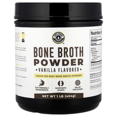 2 X Left Coast Performance, Bone Broth Powder, Vanilla, 1 lb (454 g)