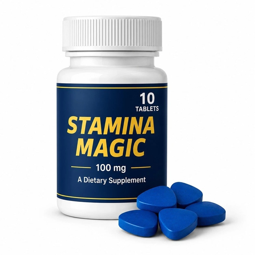 Stamina Magic 100mg Men’s Vitality Energy Performance Support 10 Tablets – F/S