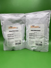 2x BulkSupplements Ginkgo Biloba Extract Powder – 200 mg Per Serving 250 G ￼