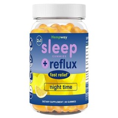 Reflux Raft Antacid Gummies | Fast Acting | 2 in 1 Sleep and Acid Reflux Reli…