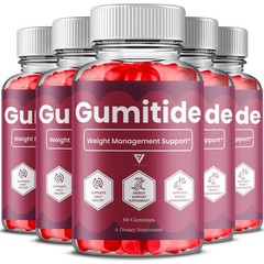 (5 Pack) Gumitide Weight Management Gummies, Gumitide Supplement (300 Gummies)