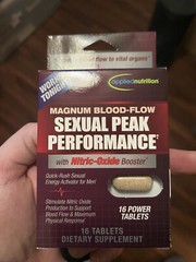 applied nutrition magnum blood-flow sexual peak performance 16 tablets