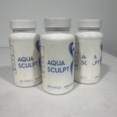 3 Pack Aqua Sculpt HEALTHY Weight Loss Support, 90 day supply, exp 12/26+