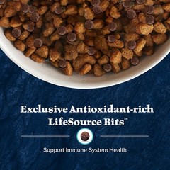 Blue Buffalo Wilderness Natural High-Protein Dry Food for Adult Dogs,with Wholes