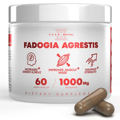 Peak Revival-X Fadogia Agrestis 1000mg, Men Testosterone Support for Muscle Stre
