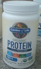 Garden of Life Organic Plant-Based Protein Powder 19.05oz 12/19/2027 (Vanilla)
