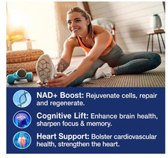 NAD+ Supplement – NAD Nicotinamide Riboside Resveratrol NAD Supplement 1000mg
