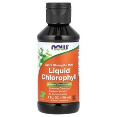 2 X NOW Foods, Liquid Chlorophyll, Mint, 4 fl oz (118 ml)