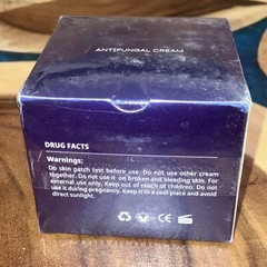 Antifungal Cream Cures Athletes Foot, Jock Itch 3.4 Oz Sealed.