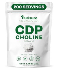 CDP Choline Powder 50g – Citicoline Supplement for Focus, Energy & Cognitive Boo