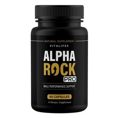 Alpha Rock Pro Pills, Alpha Rock Performance Supplement (60 Capsules)
