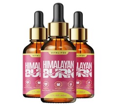 (3 Pack) Himalayan Burn Drops Advanced Health & Fitness Supplement Weight Loss