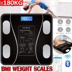 Bluetooth BMI accurate Smart Bathroom Weight Scale Digital Wireless Body Fat US