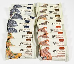 16 bars GoMacro MACROBAR 2oz Variety organic Protein Pleasure Blissful 09/2026