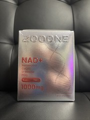 Zooone NAD+ Resveratrol CoQ10 D-Ribose PQQ 1000mg 30 packets 10.56 oz exp: 04/27