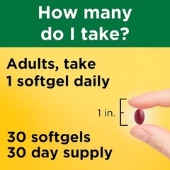 Nature Made Vitamin D3 + K2 5000 IU 30 Softgels Bone Immune Support