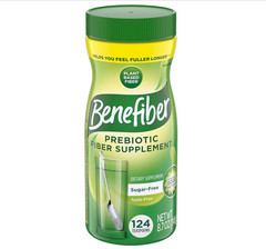 Benefiber Daily Prebiotic Fiber Supplement Powder for Digestiv 124 Teaspoons