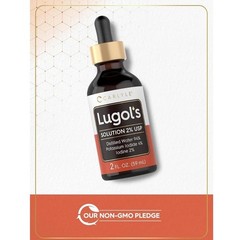Lugols Iodine 2 Percent 2 Fl Oz Potassium Iodide and Solution