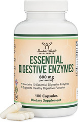 Doublewood Double Wood Digestive Enzymes 800 mg 180 Ct Exp 02/26