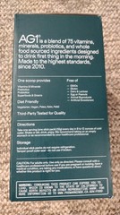AG1, Greens, Daily Foundational Nutrition, Packet, 40 CT, Sealed Box, EXP 05/26