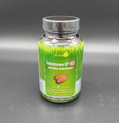 Irwin Naturals Testosterone UP Red with Nitric Oxide Booster 32 Liquid Soft-Gels