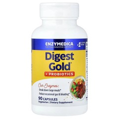 2 X Enzymedica, Digest Gold� + Probiotics, 90 Capsules