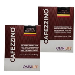CAFEZZINO Coffee Cafe 2 Pack | Colombiano Omnilife | 1 Box |**FREESHIPPING**