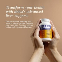 AKKA Premium Liver Cleanse Gut Health Detox Repair with Milk Thistle Superbiotic