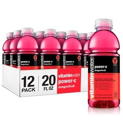vitaminwater power-c electrolyte enhanced water 20 fl oz (Pack of 12)