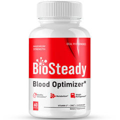 Biosteady Blood Optimizer Capsules, Official Bio Steady Optimizer Pills (1 Pack)