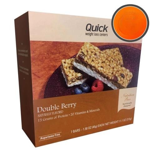 single unit Double Berry Bar