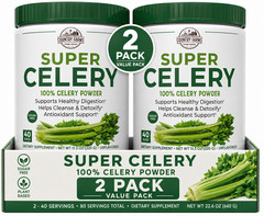 Country Farms, Super Celery Powder Unflavored, 11.3 Oz pack of 2