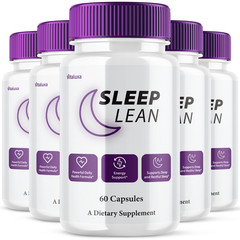 (5 Pack) Sleep Lean Capsule, Sleep Lean Wellness Supplement Pill (300 Capsules)