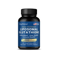 Liposomal Glutathione Supplement 1000mg 30~120Caps Antioxidant,Immune Support