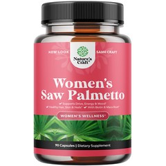 Extra Strength Saw Palmetto for Women – DHT Blocker Thickening Hair Vitamins
