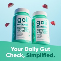 3-in-1 Zero Sugar Probiotic Gummies Vegan Daily Wellness Supplement