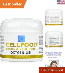 Hydrating Face Gel – 2 oz Oxygen Gel with Aloe Vera & Lavender – Hypoallergenic