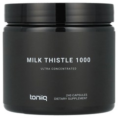 2 X Toniiq, Milk Thistle 1000, 240 Capsules (500 mg per Capsule)