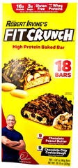 Chef Robert Irvine’s Fit Crunch High Protein Baked Bars 18 x 1.62 Oz EXP 10/2026