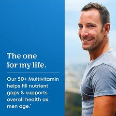 Men’s 50+ Healthy Advantage Multivitamin, Multivitamin for Men Vitamins A, C, E,