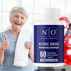 N1O1 Nitric Oxide Lozenges – 60 Count Supplement For Heart Health, Circulation