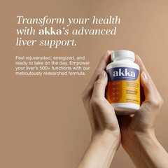 AKKA Liver Cleanse Detox&Repair Superbiotic-Supports Liver Health 60Caps Premium