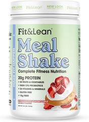 Strawberry Shortcake Meal Shake – 28 Superfoods, 11g Fiber for Weight Management