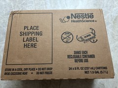 Case of 24 Nestle Vanilla Flavor Novasource Renal Formula 8 oz Cartons EXP 12/27